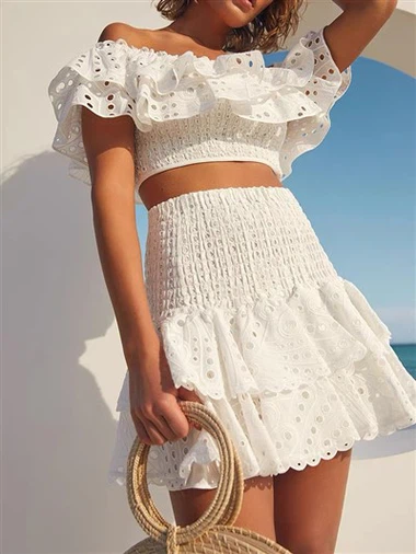 Žuta dvodijelna odjeća